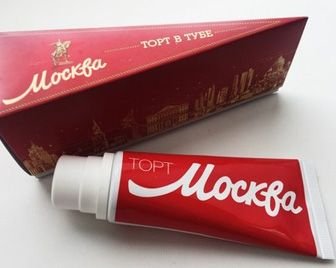 Торт «Москва» будет продаваться в тюбике